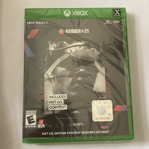 Madden NFL 21 Next-Level Edition‎ - Xbox Series X - NEW - SEALED